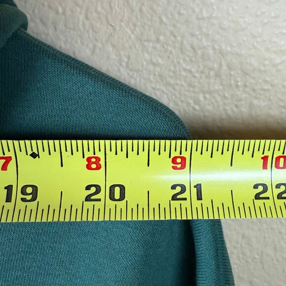 Dutch Bros Green Hoodie Sweatshirt Nightmare Before Coffee Pullover Size M NWOT - Picture 7 of 10